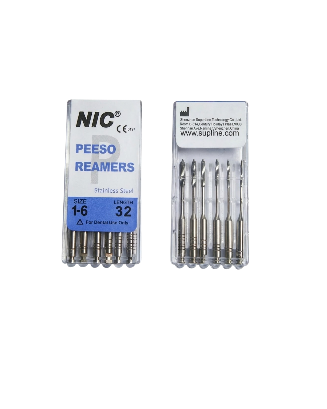Peeso Reamers NIC 6pcs